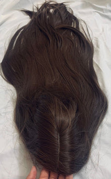 Luxe Crown Full-Head Wig showing hair colour, part and finished length