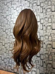 Luxe Crown Full-Head Wig showing hair colour, part and finished length