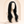 Natural-black Luxe Crown full-head wig with centre part on a neutral display bust