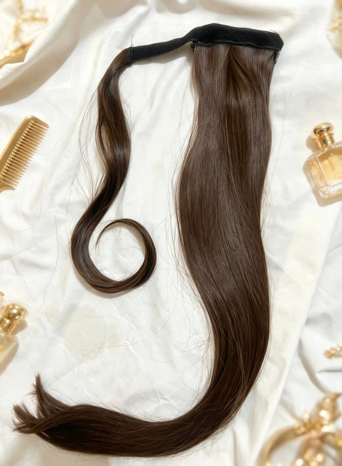 Sculpted Sleek Wrap Ponytail 24 inches